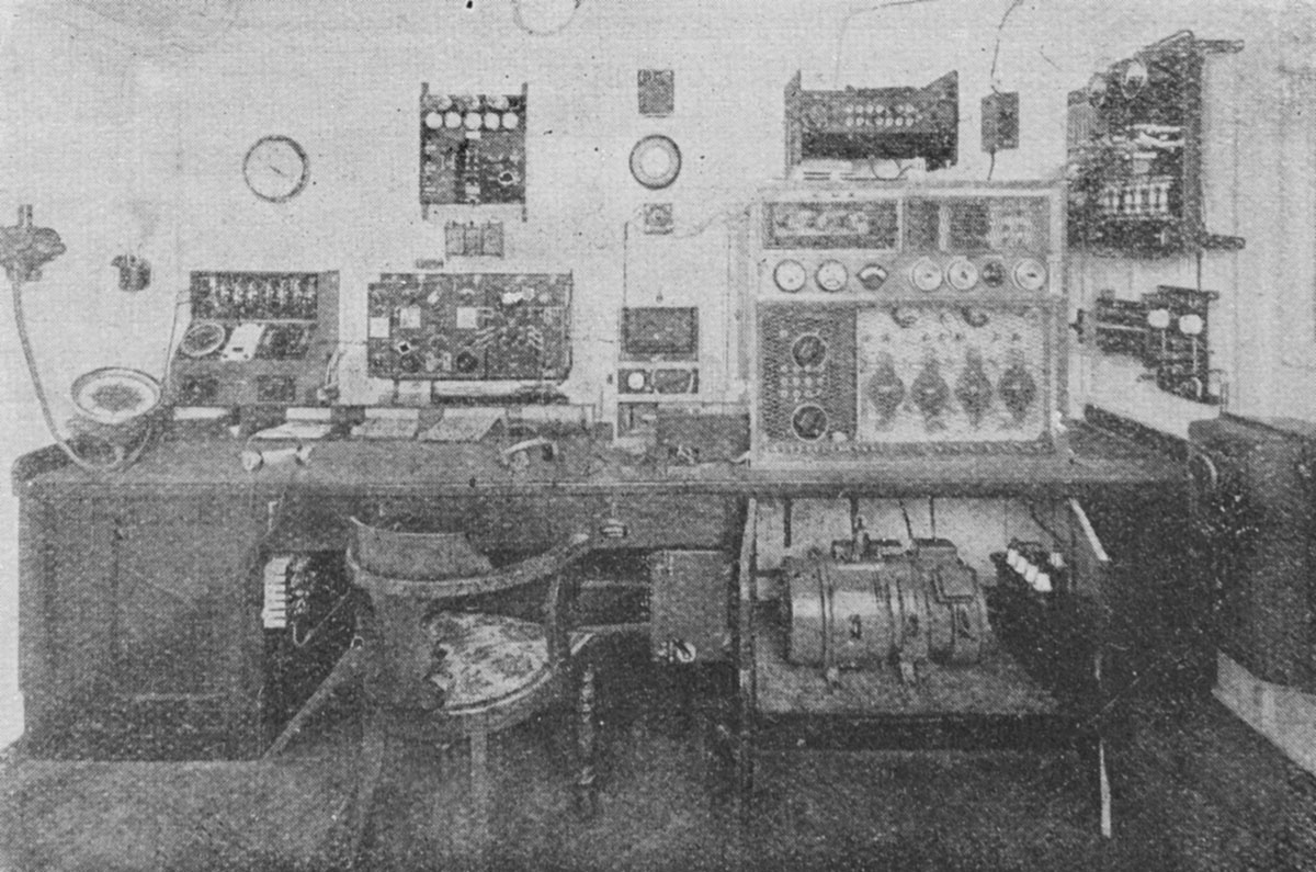 Ship’s wireless room